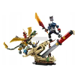 LEGO Ninjago 71871 Bitwa o Smocze Ostrze, zestaw klocków 9+