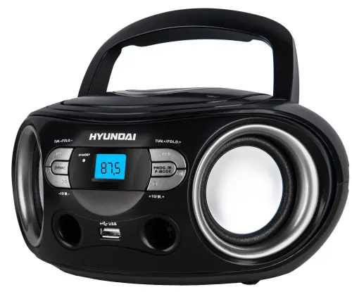 Radioodtwarzacz Hyundai TRC 533 AU3BS Czarno-srebrny