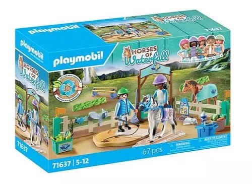 Playmobil Набор фигурок лошадей 71637 Современная конная арена