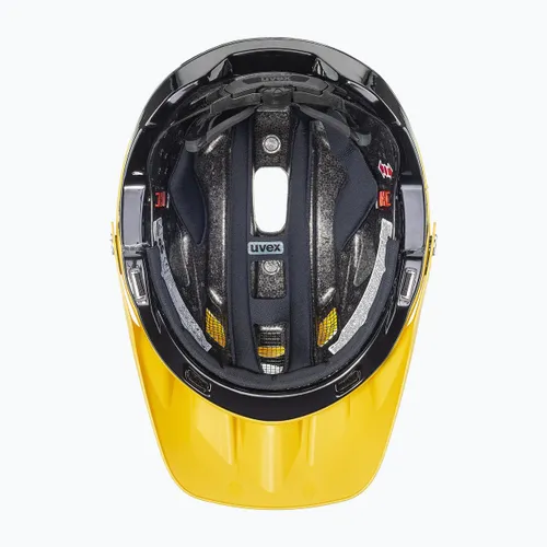 Kask rowerowy UVEX Quatro Integrale sunbee/black