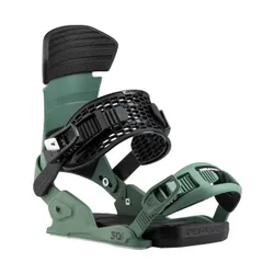 Wiązania snowboardowe męskie Drake Fifty green forest