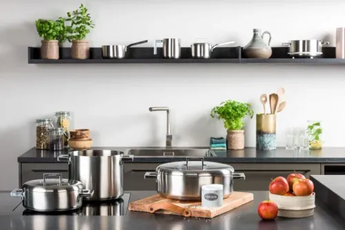 MEPRA Stile By Pininfarina Deep 6,5 l - garnek ze stali nierdzewnej