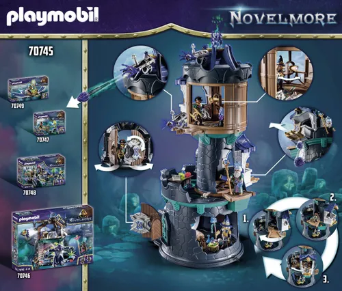 PLAYMOBIL 70745 Violet Vale - Büyücünün Kulesi