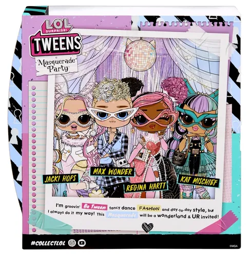 Lalka LOL Surprise Tweens Masquerade Doll Max Wonder 584131