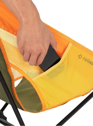 Krzesło turystyczne Helinox Chair One Highback (re) - flame multi block