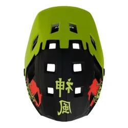 Kask KAMIKAZE Ronin Zielony Full Face (rozmiar M)