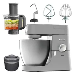 Robot kuchenny planetarny KENWOOD KVL4165S Chef XL 1200W + Malakser KAH65.000PL krojący warzywa w kostkę