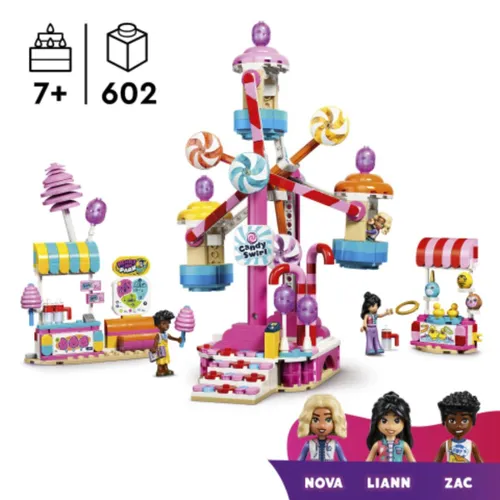 LEGO 42700 Friends Cukierkowo-babeczkowy diabelski młyn