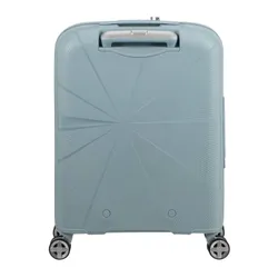 Walizka mała poszerzana American Tourister StarVibe - azzurro speckles