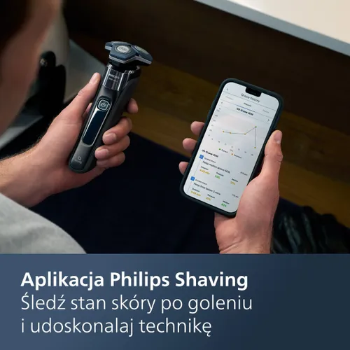 Golarka PHILIPS Seria 7000 S7886/35 SkinIQ Na mokro i sucho