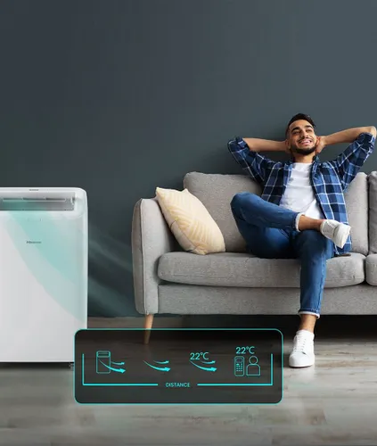Klimatyzator przenośny HISENSE APH12QC