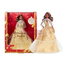 LALKA BARBIE Signature Holiday lalka kolekcjonerska, świąteczna HJX05