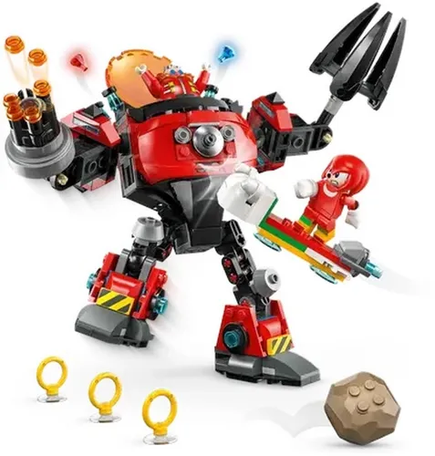 LEGO Sonic 77005 Knuckles Kontra Dr. Eggman W Mechu Egg Crusher