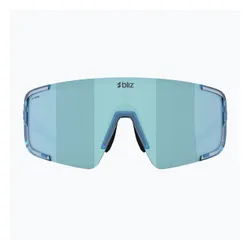Okulary przeciwsłoneczne Bliz P003 transparent blue/smoke ice blue multi