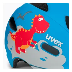 Kask rowerowy dziecięcy UVEX Oyo Style Jr dino blue matt