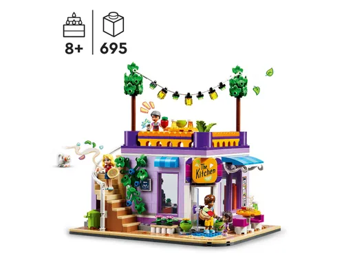 LEGO Friends 41747 Hartlake'de yemek odası