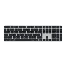 Klawiatura membranowa Apple Magic Keyboard z Touch ID i polem numerycznym Czarno-srebrny