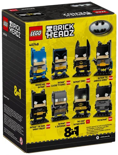 LEGO BrickHeadz 40748 Figurka Batmana 8w1