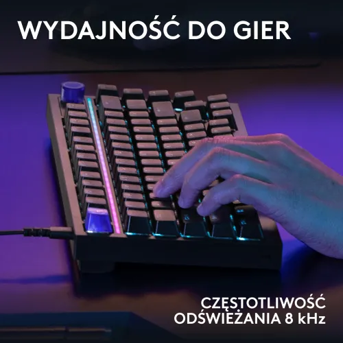 Klawiatura mechaniczna Logitech G316 X 75 Czarny