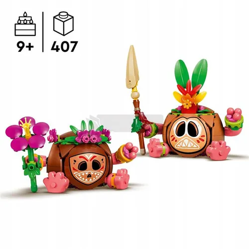 LEGO DISNEY 43293 VAIANA Kakamora, zestaw klocków dla dzieci +9 lat
