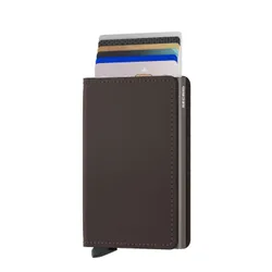 Portfel ochrona RFID Secrid Slimwallet Matte - truffle