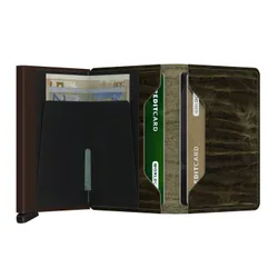 Кошелек Secrid Dutch Martin small RFID Slimwallet - оливковый