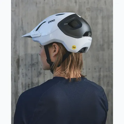 Kask rowerowy POC Axion Race MIPS hydrogen white/uranium black matt