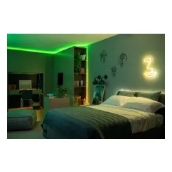 Taśma LED Twinkly Inteligentny miniaturowy łańuch Dots 400 LED RGB 20 m, czarne