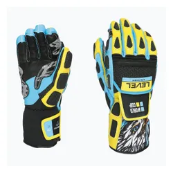 Rękawice narciarskie Level Worldcup CF yellow/blue