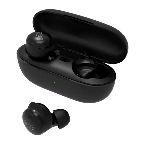 Słuchawki bezprzewodowe QCY T17SE Dokanałowe Bluetooth 5.1 Czarny