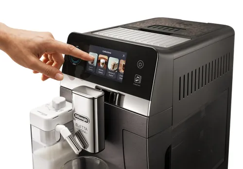 Ekspres DELONGHI ECAM 470.75.GX Eletta Ultra (Spienianie mleka na ciepło i zimno) (Cold Brew)