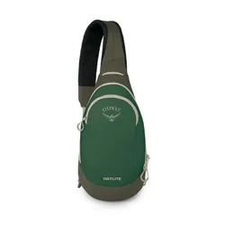 Рюкзак на одно плечо Osprey Daylite Sling-green canopy / green creek