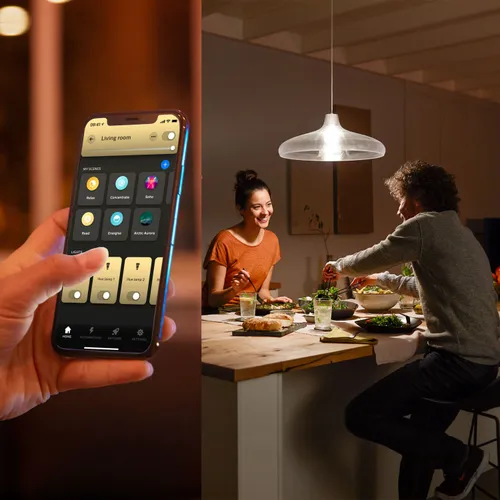 Inteligentna żarówka LED PHILIPS HUE 929003856006 7W E27 Bluetooth, ZigBee (4 szt.)