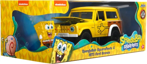Samochód JADA TOYS Sponge Bob 1973 Ford Bronco 9335467314R00