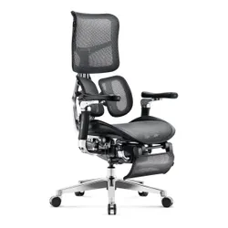 Fotel DIABLO CHAIRS Brave V-Kinetic Czarny