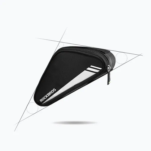 Torba rowerowa na ramę Rockbros B55-BK 0,7 l black