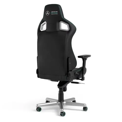 Fotel Noblechairs EPIC Mercedes-AMG Petronas F1 Team Gamingowy do 120kg Skóra ECO High Tech Czarny