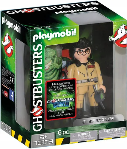 PLAYMOBIL 70173 Ghostbusters E. Spengler Figürü