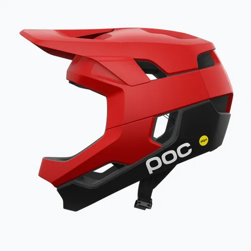 Kask rowerowy POC Otocon Race MIPS prismane red matt/uranium black matt