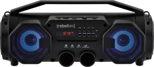 Głośnik Bluetooth Rebeltec SoundBOX 340 12W Radio FM Czarny