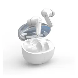 Słuchawki bezprzewodowe Music Hero TWS MY-BEAT ANC Doknałowe Bluetooth Biały