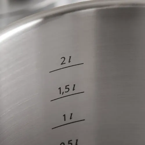 TESCOMA President niski 2 l - garnek ze stali nierdzewnej z pokrywką