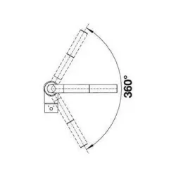 Bateria Blanco Mila-S HD 519810 Chrom