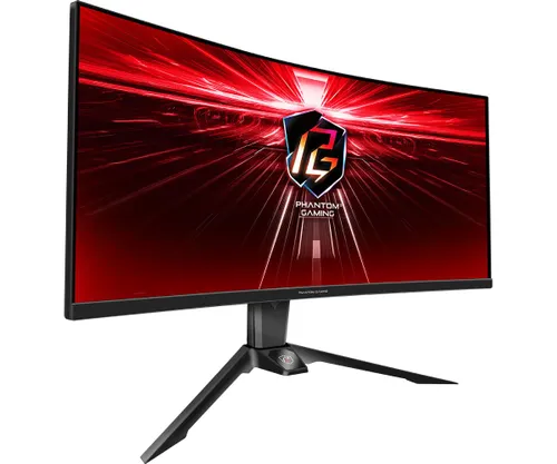 Monitor ASrock Phantom Gaming PG34WQ15R2B 34" UWQHD VA 165Hz 1ms Zakrzywiony Gamingowy