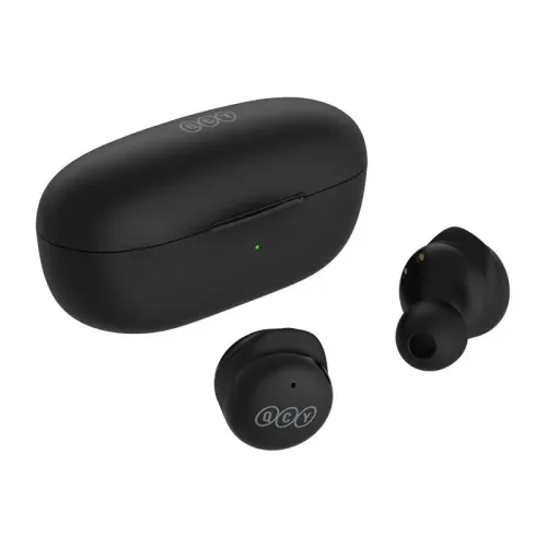 Słuchawki bezprzewodowe QCY T17SE Dokanałowe Bluetooth 5.1 Czarny