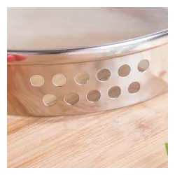 TESCOMA Presto 18 cm - pokrywka do odcedzania szklana