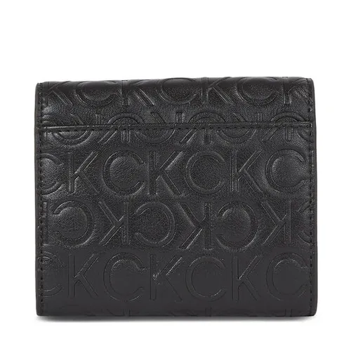 Женский кошелек Calvin Klein Re-Lock Trifold Xs Emb K60k611321 CK Black BAX