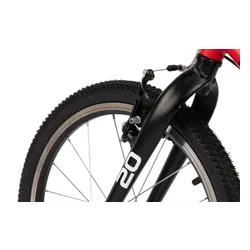 Rower dziecięcy KARBON Superlight 20 cali dla chłopca Czerwony