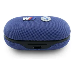 Słuchawki dokanałowe BMW M Metal Logo ENC Niebieski