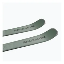 Narty zjazdowe Salomon S/Max 8 XT+ wiązania M10 GW oil green/black/neon red